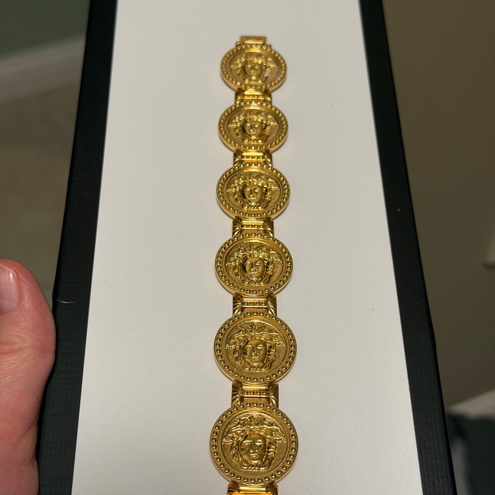 Versace Medusa Medallion Bracelet